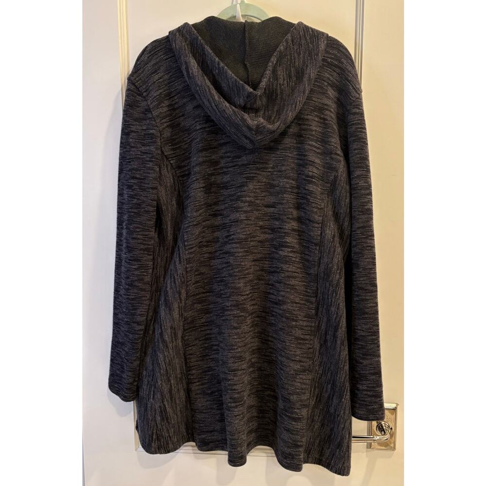 KÜHL Women's Isla Long Hooded Sweater Jacket Dark Gray Size XL Extra Large - Picture 3 of 6